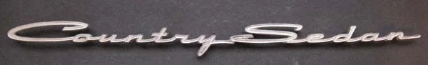 1965 Ford Country Sedan Emblem Billig