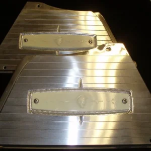 1963 Mercury 4 dr. C-stolpe emblem (paret) Snabb leverans