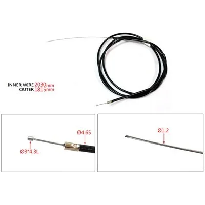 Säker betalning Universalkabel 2 m Svart