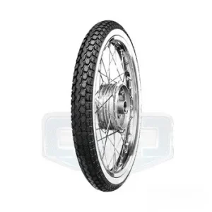 Däck 19x200 TT Road Vit Sida Fri frakt