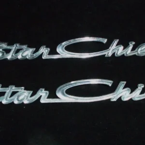 1962 Pontiac Star Chief emblem (par) Lågt pris