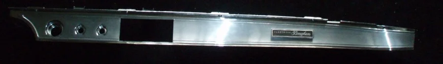 1966 Cadillac Fleetwood Brougham radio sarg, instrument krom Endast idag