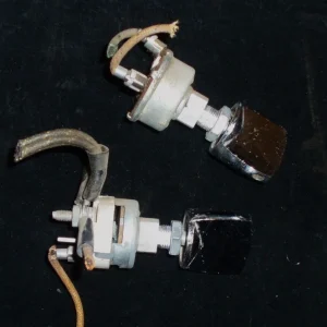 1955 Chrysler New Yorker panel ljus och kartljus knappar Endast idag