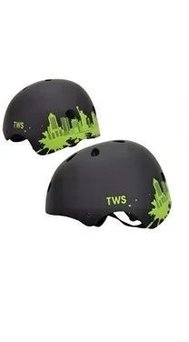 TWS York Hjälm 55-58 Svart Billig