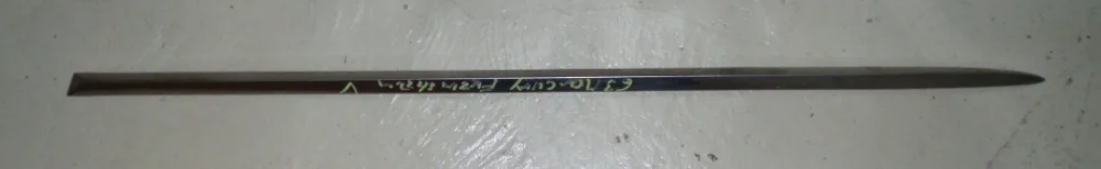 1963 Mercury kromlist framskärm vänster Säker betalning