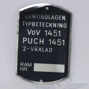 Trygg betalning Typskylt VoV 1451 VS50L