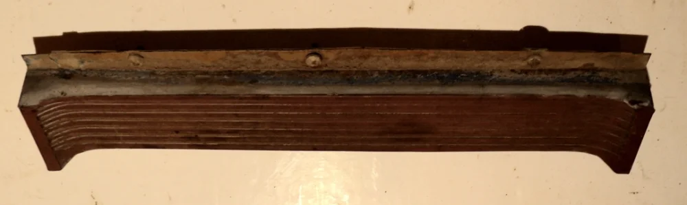 1957 Mercury plåt bakom bakrutan Nyhet