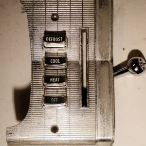 1965Plymouth Belvedereknappar till värmereglage Premium