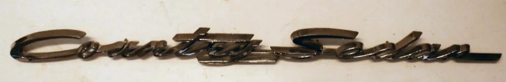 1959 Ford Country Sedan emblem Säker betalning