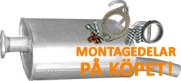 Bakre ljuddämpare Polmo Utförsäljning