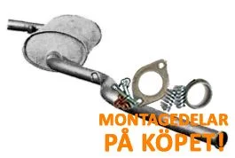 Utförsäljning Bakre ljuddämpare Imasaf
