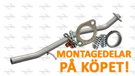 Begränsat antal Mellanrör Prius Kombi Fixa Brand 50% rabatt