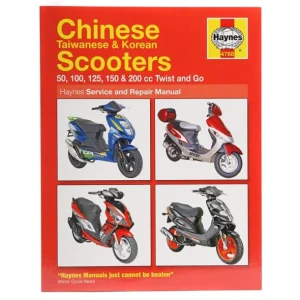 Verkstadshandbok till Kina scooter 2+4T Fynd
