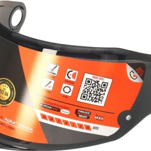 Visir m&ouml;rktonad, Pinlock ready, MT-V-35 Nyhet