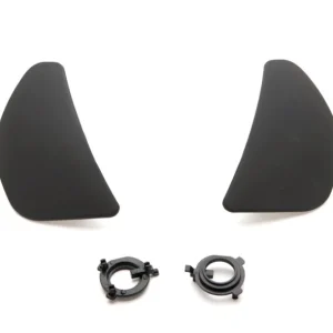 Visirmekanism/skydd matt svart City seven I lager