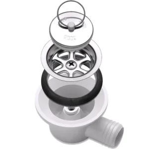 Vinkelavlopp DOMETIC AC530 vinkel &Oslash;25mm risnedsättning