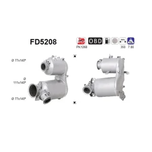 Utförsäljning Sot-/partikelfilter, avgassystem