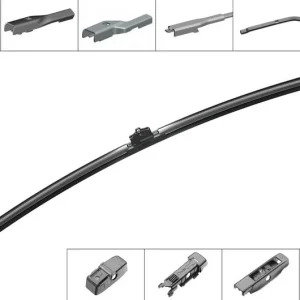 Utförsäljning Torkarblad, Flatblade-torkarblad, Fram, Förarsida, SidoinstallationBosch 3397006834
