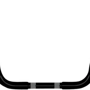 Wild 1 Handlebar 1.25" Chubby Mini Ape-Hanger 10" Rise Blackout Series Beställ nu