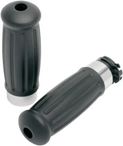 Utförsäljning Drag Specialties Grips Vintage Chrome/Rubber Grips Vntge 82-22 Cble