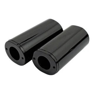 Upper Fork Slider Covers, Std Length. Black 49-84 Fl, 86-17 Fls, Flss, Expressleverans