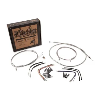 Utförsäljning Burly Apehanger Cable/Line Kit 07-10 Fxst/B/C/D