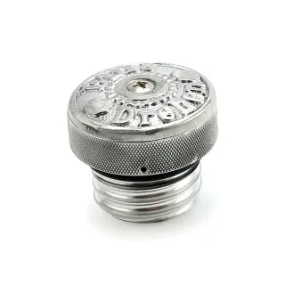 Wannabe Choppers "Bitte Drehen" Gascap Aluminum 83-95 H-D Utförsäljning