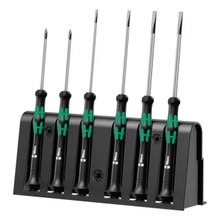 Wera Micro Screwdriver Set 6 Pcs For Electronic Applications Phillips Outlet