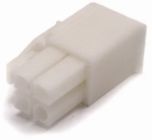 Universal 4-polig kontakthus, hane risnedsättning