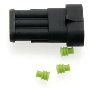 Universal 3-polig stiftkontakthus, H-D typ. Säker betalning