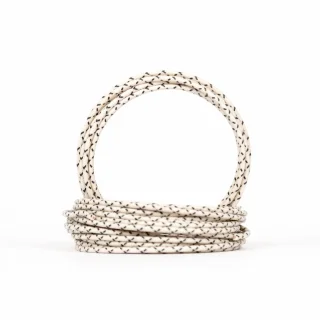 Vintage Cloth Covered 16g Electrical Wire - Black - single white trace Lågt pris