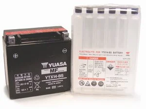 YUASA Batteri YTX14-BS (V-Rod 02-06/Buell 96-upp) Beställ nu